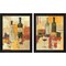 Contemporary Wine Tasting by Avery Tillmon, 2 Piece Black Framed Art Set